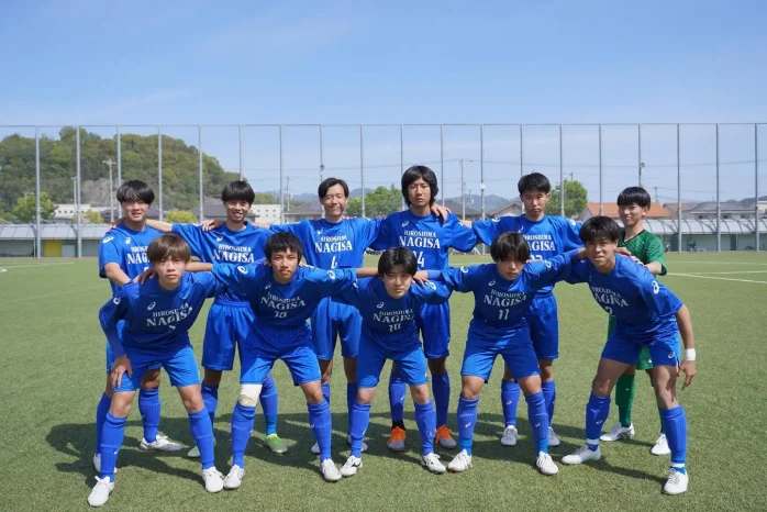 【サッカー部】第76回広島県高等学校総合体育大会　サッカー男子の部　広島地区予選（広島なぎさ高等学校）