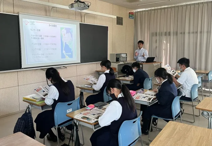 【交換留学】中学3年生タイ交換留学（広島なぎさ中学校）