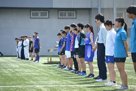 【部活動】県高校総体壮行式（広島国際学院高等学校）