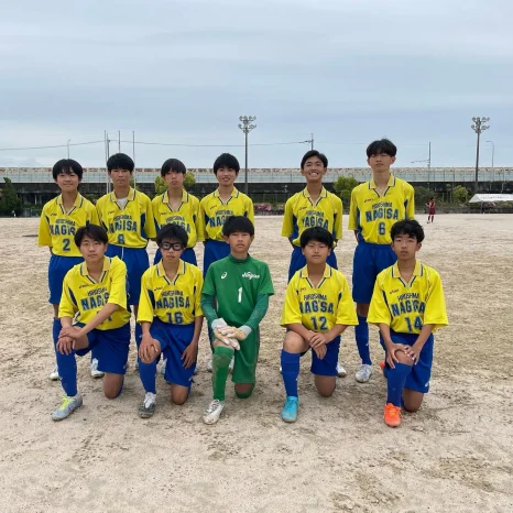 【サッカー部】令和５年度　広島市中学校サッカー選手権大会　ブロック大会予選（広島なぎさ中学校）