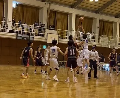【男子バスケットボール部】広島地区予選（広島翔洋高等学校）