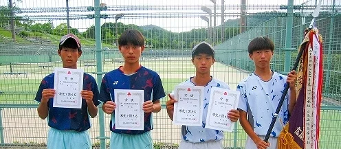 【ソフトテニス部】広島県高等学校総合体育大会　（広島翔洋高等学校）