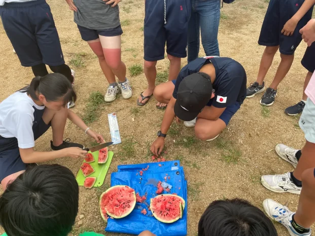 【百践錬磨】サマーキャンプ最終日≪2年1組≫（広島国際学院中学校）