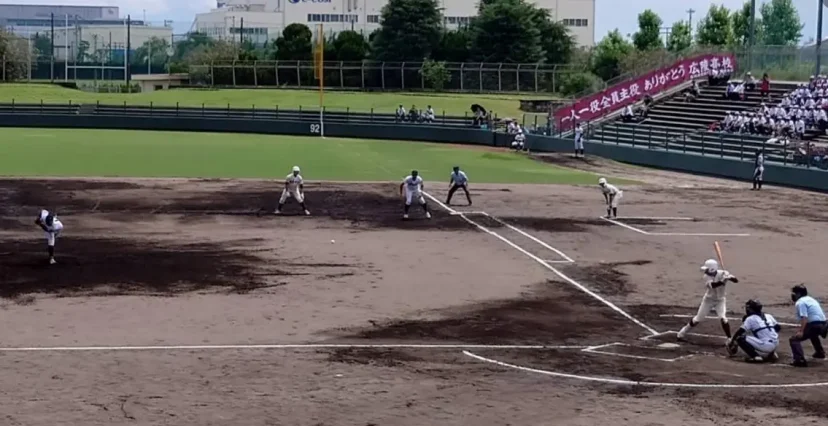 【野球部】夏の高校野球広島大会3回戦（広島城北高等学校）