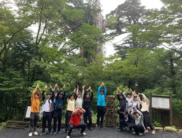 【研修旅行】屋久島コース（広島なぎさ高等学校）