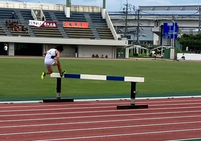 【陸上部】地区高校新人陸上大会（広島城北高等学校）