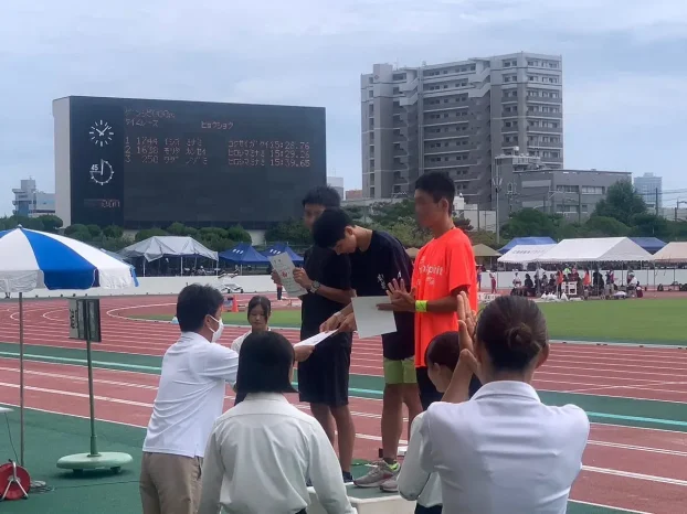 【陸上競技部】広島地区高等学校新人陸上競技選手権大会（広島国際学院高等学校）