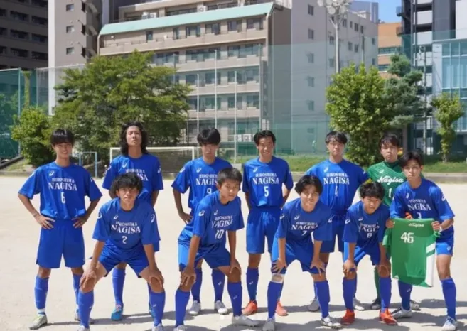 【サッカー部】第１０２回全国高校サッカー選手権大会　（広島なぎさ高等学校）