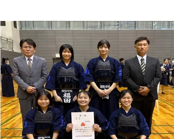 【剣道部】広島地区高等学校新人剣道大会（広島国際学院高等学校）