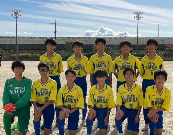 【サッカー部】広島市中学校新人サッカー大会　市大会（広島なぎさ中学校）