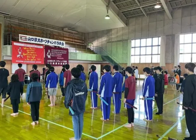 【スポーツチャンバラ部】第２６回山口県スポーツチャンバラ大会（広島なぎさ中学校）