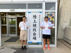 【陸上部】県総体出場（広島城北高等学校）