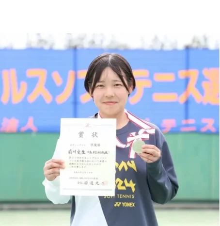 【ソフトテニス部】第31回全日本シングルスソフトテニス選手権大会（広島翔洋高等学校）