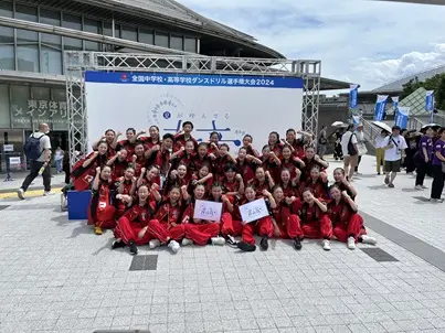 【ダンス部】全国高等学校ダンスドリル選手権大会（広島国際学院高等学校）
