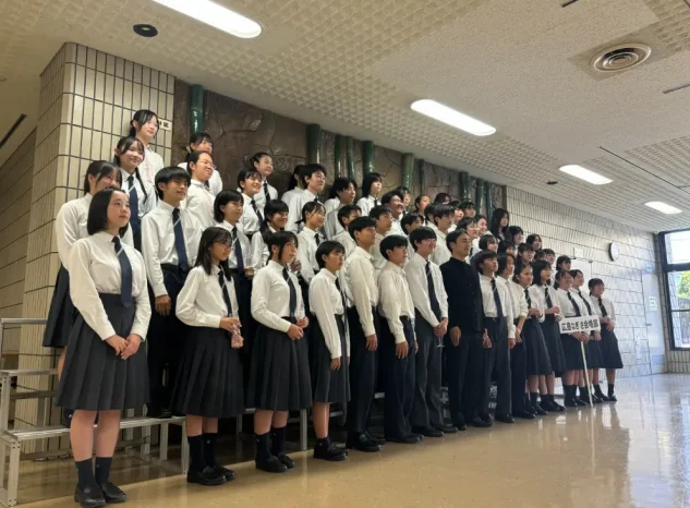 【合唱部】第63回広島県合唱コンクール（広島なぎさ中学校・高等学校）
