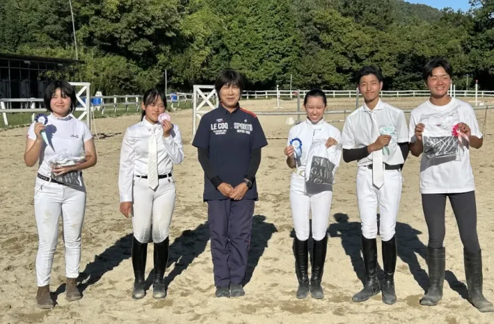 【馬術部】「SENOGAWA CUP」(瀬野川乗馬クラブ主催)（広島なぎさ高等学校）