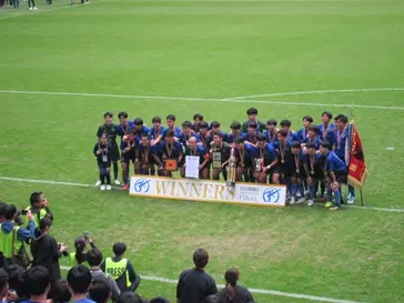 【サッカー部】第103回サッカー全国高校選手権広島県大会優勝（広島国際学院高等学校）