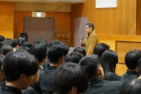 【学校情報】英単語帳『ユメタン』の著者、木村先生の講演（広島翔洋高等学校）