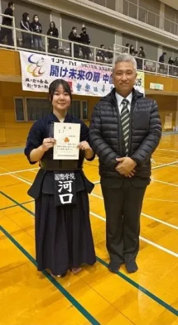 【剣道部】令和６年度広島地区高等学校１年生剣道大会（広島国際学院高等学校）