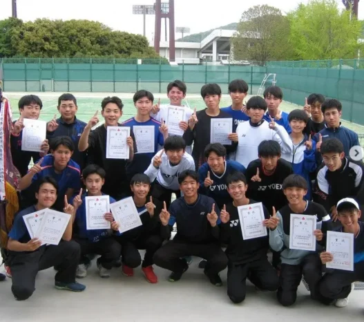 【男子ソフトテニス部】令和７年度高等学校ソフトテニス春季選手権大会（広島翔洋高等学校）