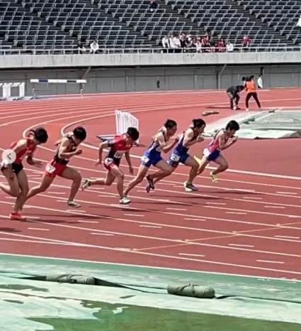 【陸上部】第78回広島地区高等学校春季陸上競技選手権大会（広島翔洋高等学校）