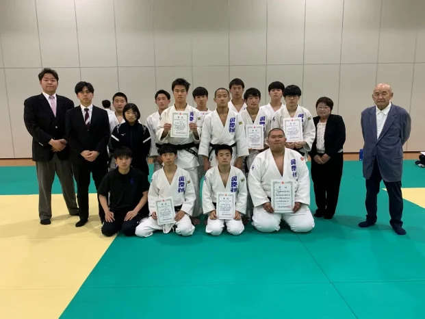 【柔道部】第７２回中国高等学校柔道大会広島県予選会（広島国際学院高等学校）
