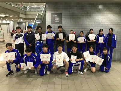 【水泳部】令和７年度第59回広島地区高等学校春季水泳競技大会（広島国際学院高等学校）