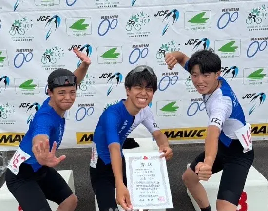 【ロードレース】中国地域高等学校対抗自転車道路競走大会（広島なぎさ高等学校）