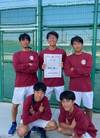 【テニス部】第78回広島県高等学校総合体育大会（広島なぎさ高等学校）
