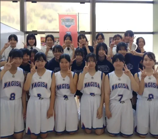 【バスケ部女子】カルミネーションマッチ（広島なぎさ中学校）