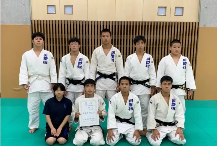 【柔道部】第73回広島県高等学校柔道大会（広島国際学院高等学校）