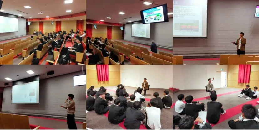 【進路指導部】出張ナマ講義「健康・医療とバイオテクノロジー」（広島城北高等学校）