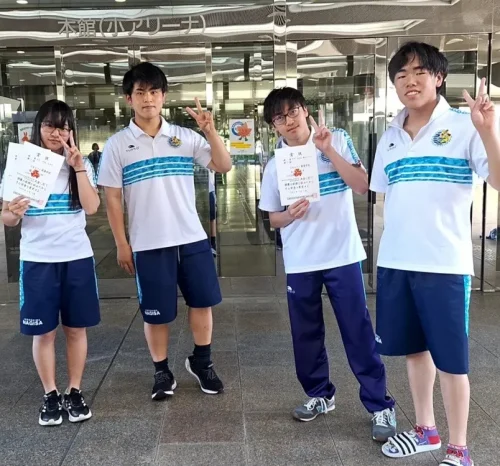 【水泳部】第60回広島地区高等学校春期水泳競技大会（広島なぎさ高等学校）