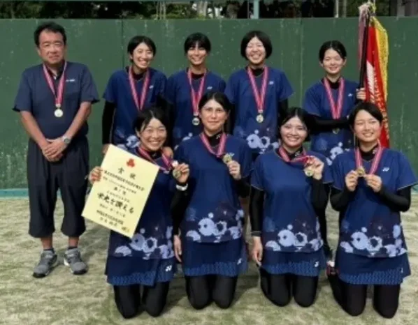 【ソフトテニス部】第69回中国高等学校ソフトテニス選手権大会（広島翔洋高等学校）