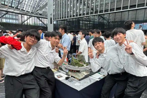 【鉄道研究部】文部科学大臣賞受賞（広島城北高等学校）