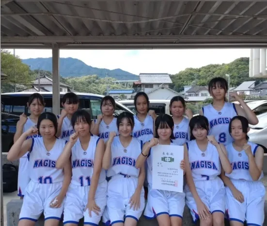 【バスケ部】中学バスケ部女子　区大会（広島なぎさ中学校）
