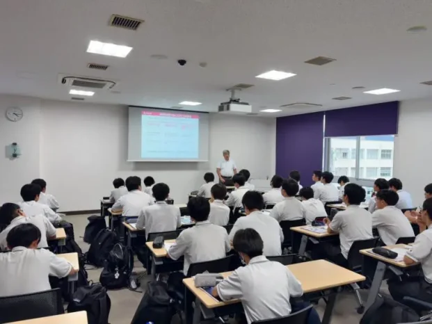 【学校情報】大学出張生講義（広島城北高等学校）