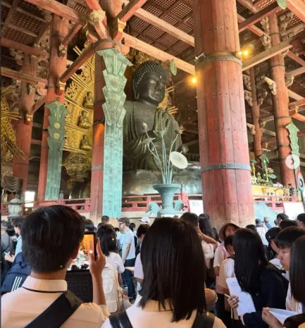 【研修旅行】奈良・京都研修旅行（広島なぎさ中学校）